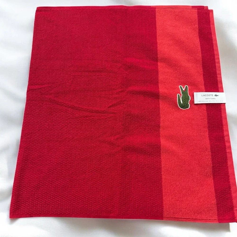 LACOSTE Bath Towel 100% Cotton 30